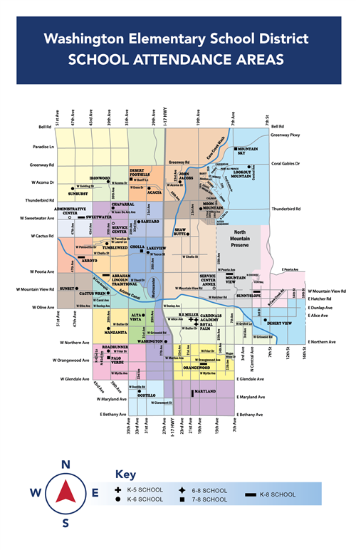 School Attendance Map 