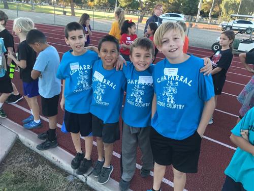 students at  a field day event