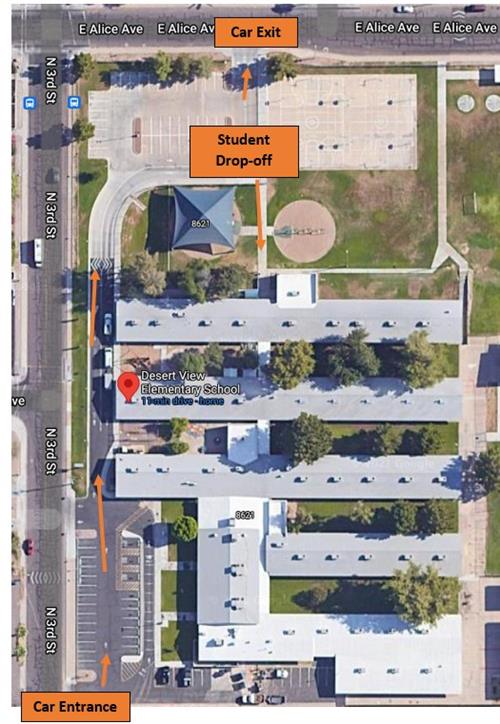 drop off map