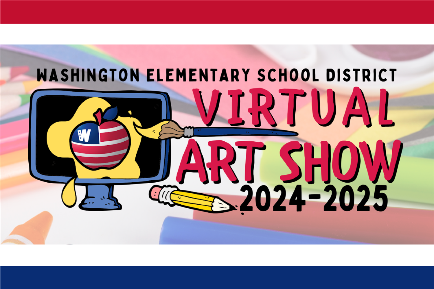  WESD 2024-2025 Virtual Art Show graphic