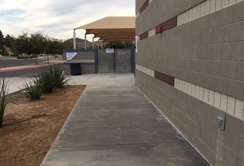 paved walkway