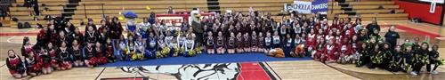 2024-25 WESD Cheer Event Group Photo